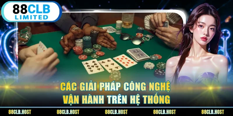 Các giải pháp công nghệ vận hành trên hệ thống