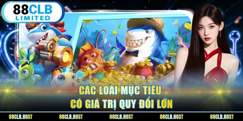 Các loài mục tiêu có giá trị quy đổi lớn