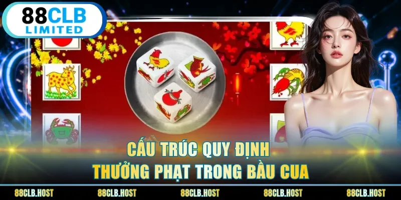 Cấu trúc quy định thưởng phạt trong bầu cua