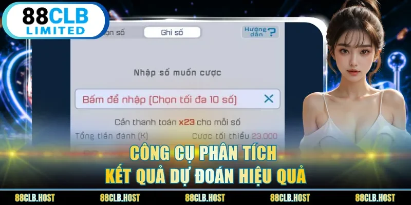 Công cụ phân tích kết quả dự đoán hiệu quả