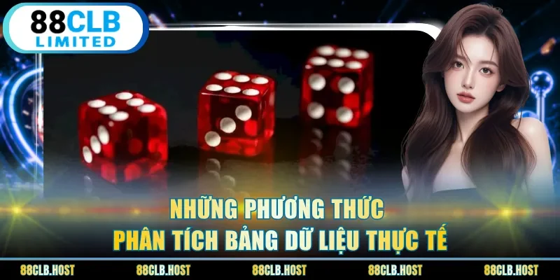 Những phương thức phân tích bảng dữ liệu thực tế